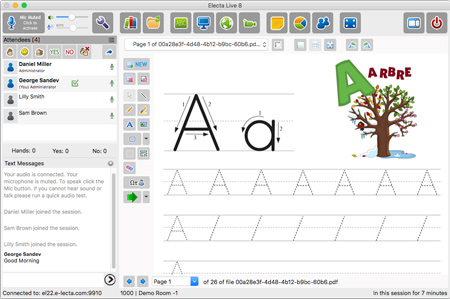 Virtual Classroom Software | Electa LMS